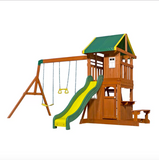 All Cedar Swing Set