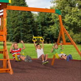 All Cedar Swing Set