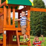 All Cedar Swing Set