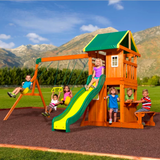 All Cedar Swing Set