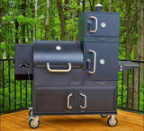 Large outdoor barbecue truck