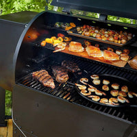 Large outdoor barbecue truck