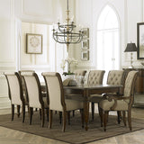 Just $128 & Free Shipping | 9 Piece Rectangular Extension Dining Table Set