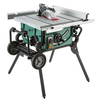 10" 2 HP 115V Portable Table Saw with Roller Stand