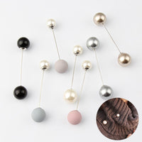 Fashion imitation pearl wild brooch