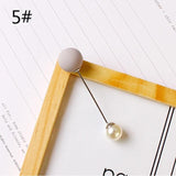 Fashion imitation pearl wild brooch