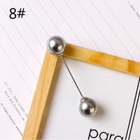 Fashion imitation pearl wild brooch