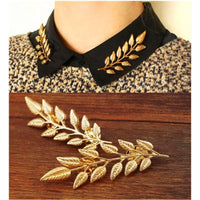 European and American retro creative gold brooch