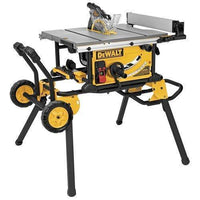 10-Inch Jobsite Table Saw with 32-1/2-Inch Rip Capacity and Rolling Stand